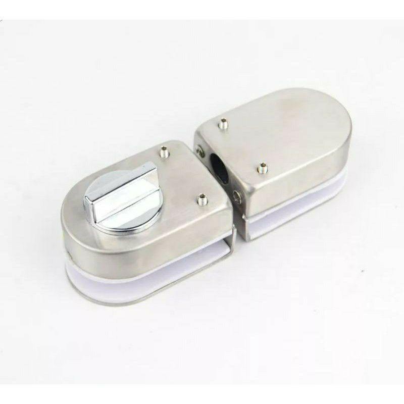 Khóa chốt kính cường lực