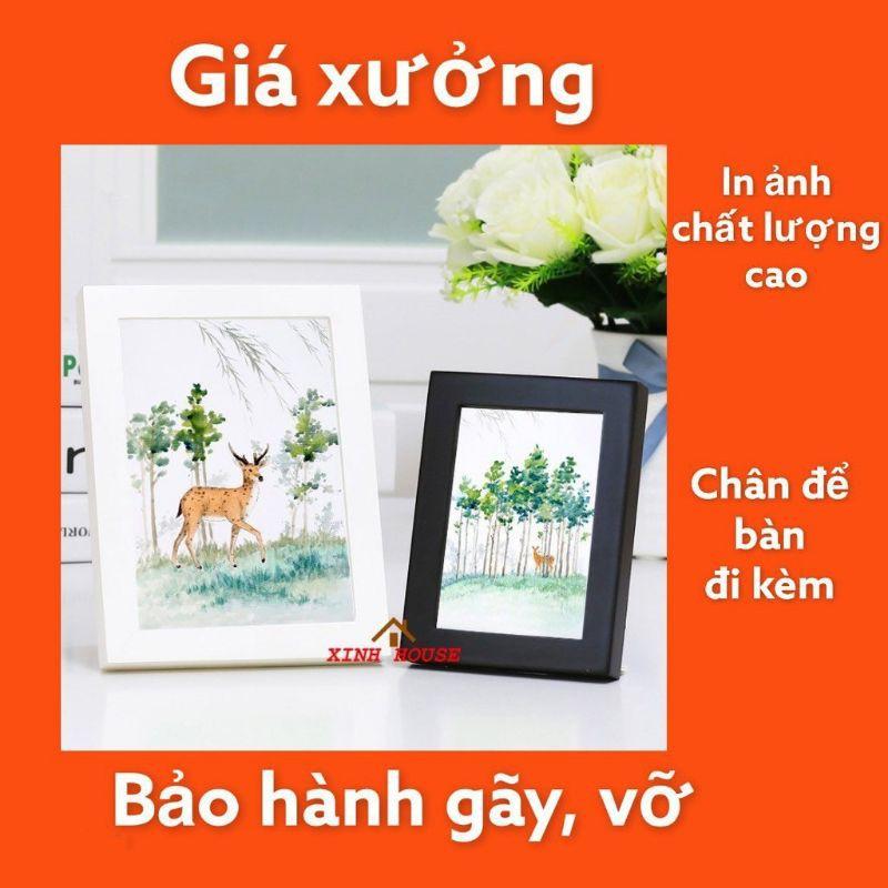 Khung ảnh để bàn, khung ảnh treo tường mặt kính