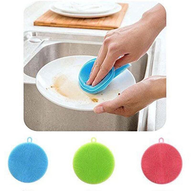 Miếng silicon cọ rửa,lót tay chống nóng tiện dụng