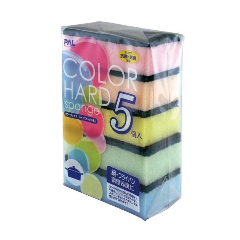 Set 05 miếng mút rửa chén bát Seiwa Pro - Made in Japan
