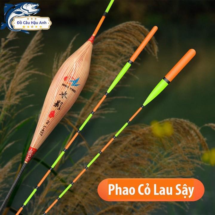 Phao Cỏ Câu Đài cỏ lau tự nhiên, phao câu cá