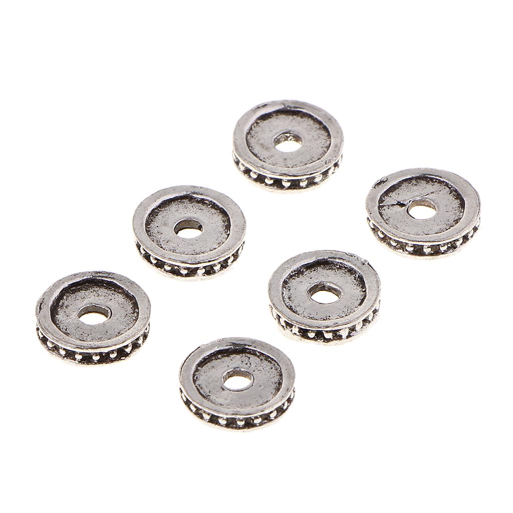 100Pcs 8mm Jewelry Findings Beading Smooth Beads for Necklace Decoration