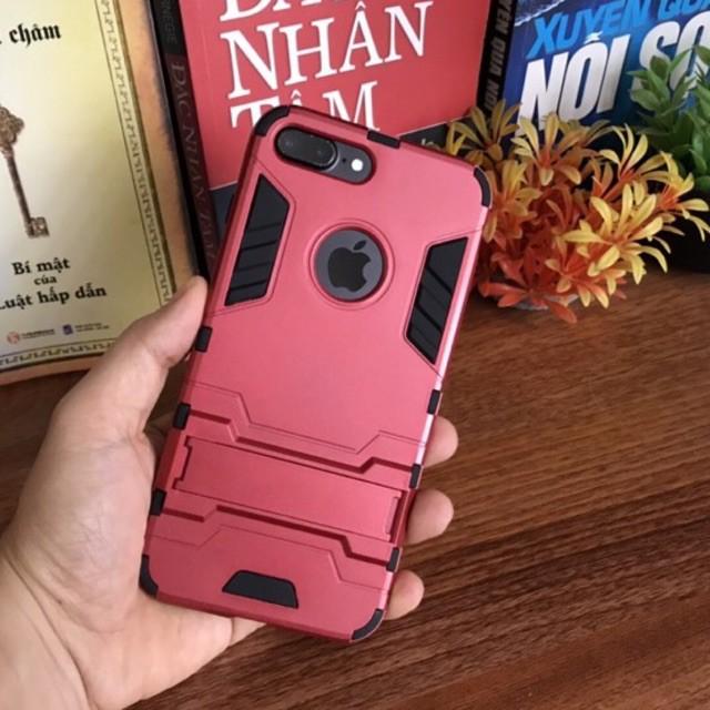 Ốp lưng điện thoại dành cho iphone ip 6 6s 7 8 plus se x xr xs max 11 pro max - iron man - chống sốc - chống va đập - gạt chống