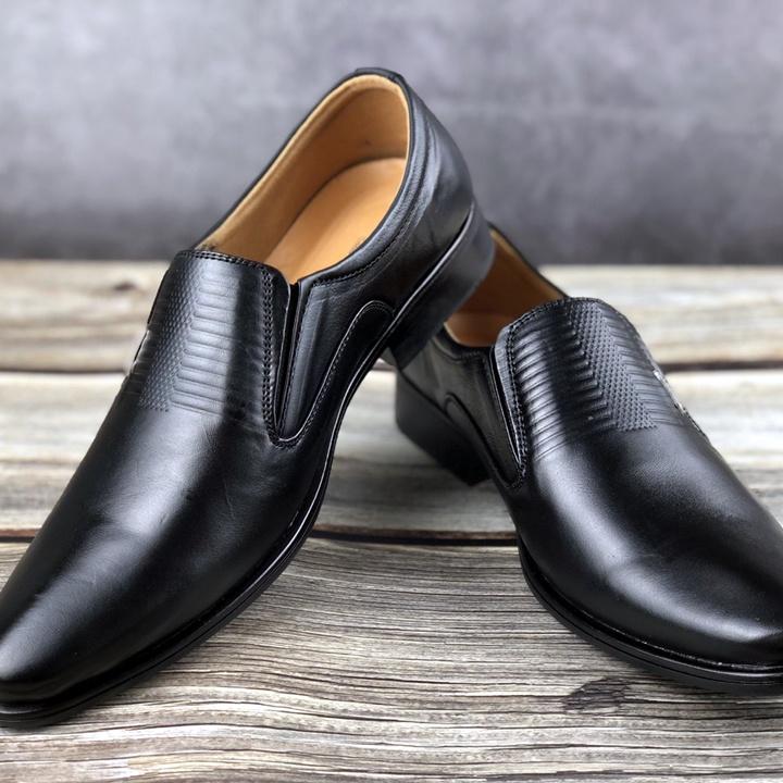 Giày Lười Nam Công Sở Da Bò Thật - HS0073