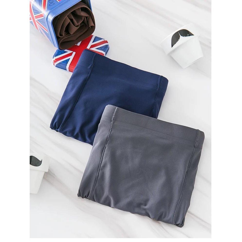 Quần sịp nam boxer đúc cao cấp chất lụa Mịn Cao Cấp NT305.