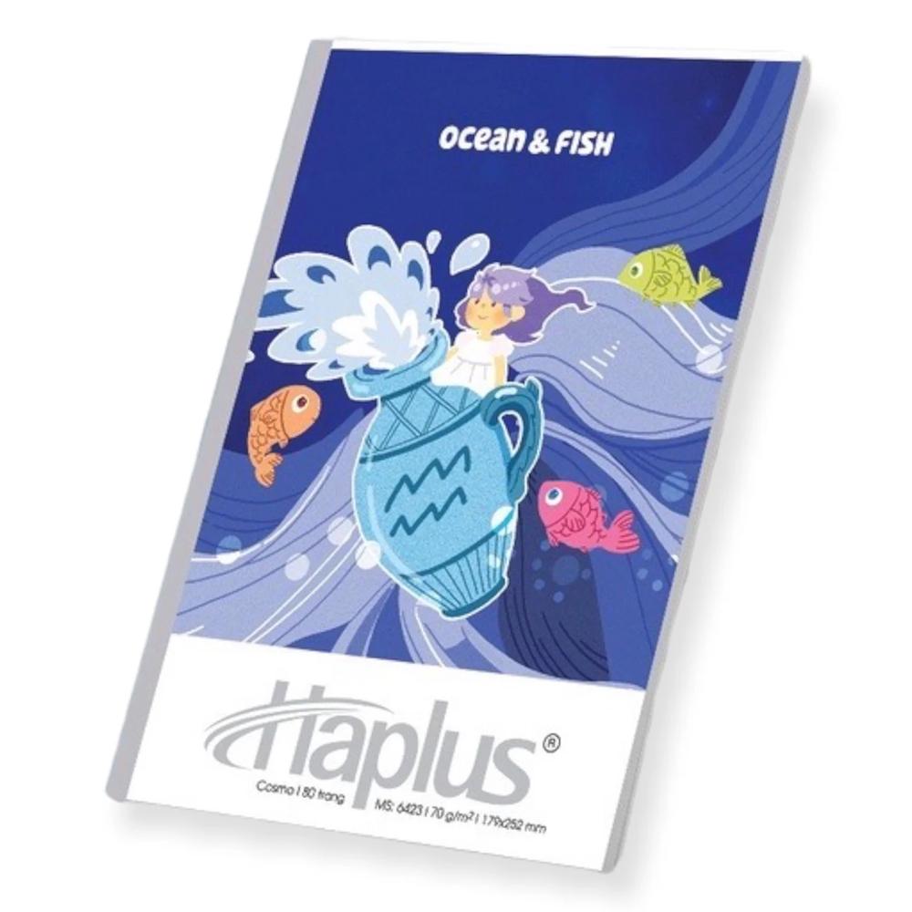 Vở Kẻ Ngang 80 Trang 70gsm Cosmo - Haplus 6423