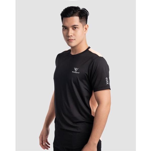 Vida Sport Việt Nam Form US/UK Áo thể thao phối 2 màu Coolmax Jersey Interlock