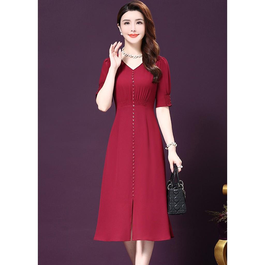 Đầm Trung Niên Tay Lỡ LB-20