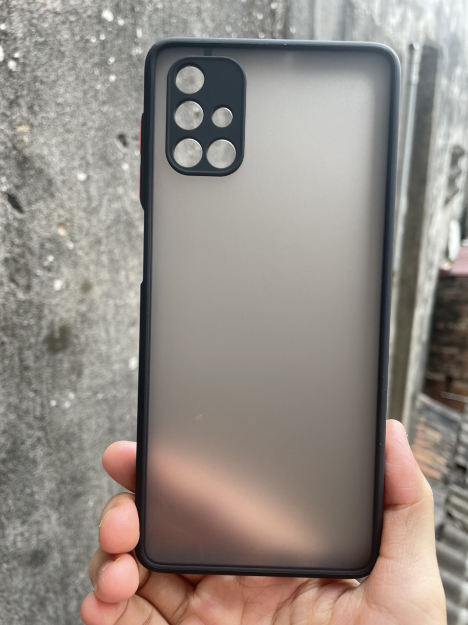Ốp lưng nhám mờ cho Samsung Galaxy M51 chống sốc, bảo vệ Camera