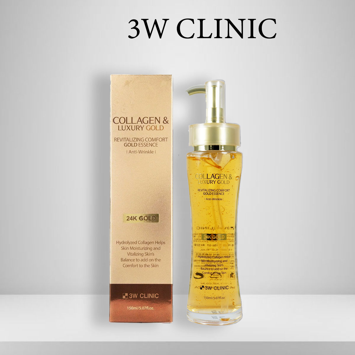 Tinh Chất Tái Tạo Dưỡng Trắng Da 3W Clinic Collagen Luxury Gold