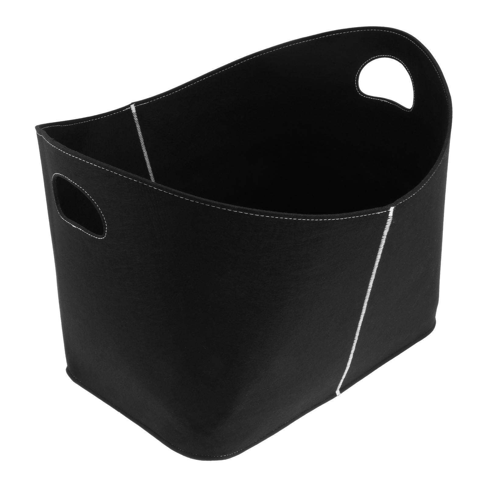 Folding Felt Storage Basket Shelf Organizer for Keepsake Toy Wardrobe Office