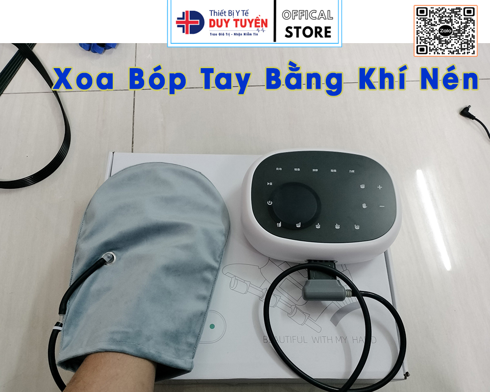 Máy Tập Phục Hồi Bàn Tay Cho Người Liệt Cao Cấp Nhiều Chế Độ Tập Kết Hợp Các Ngón Tay Giúp Người Bệnh Phục Hồi Nhanh