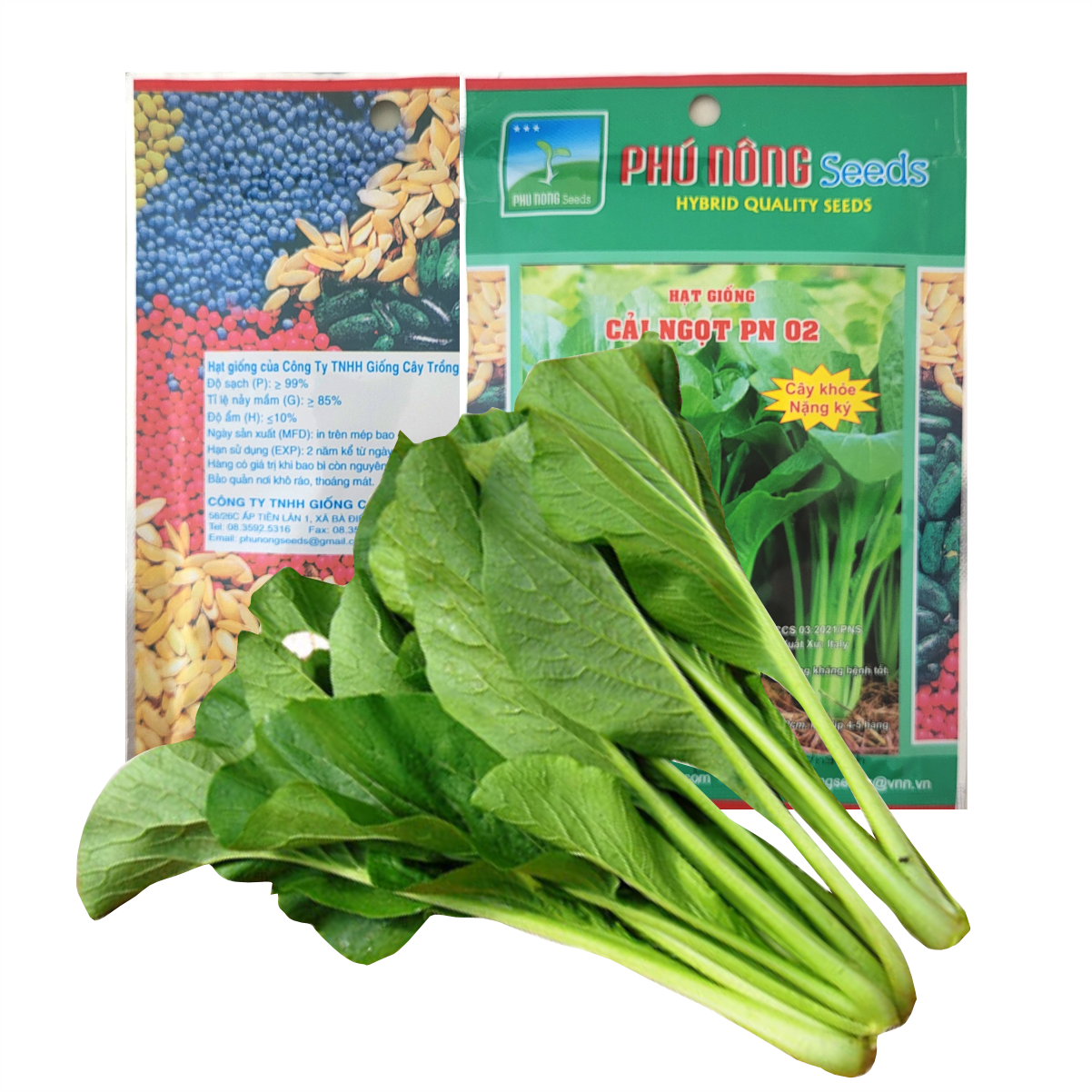 Hạt Giống Cải Ngọt Phú Nông Gói 50g