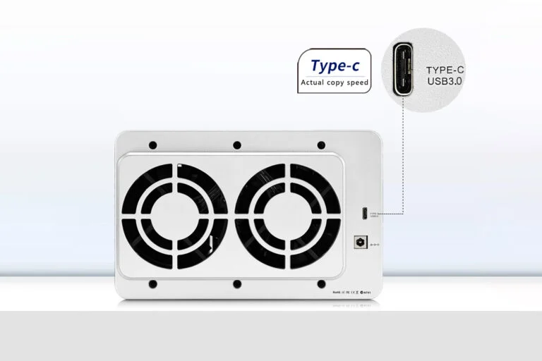 Bộ Thiết bị lưu trữ DAS TerraMaster D5-300+N300 12T Hàng chính hãng