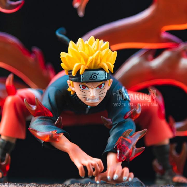 Mô Hình Figure Naruto Hóa Cửu Vĩ - Naruto