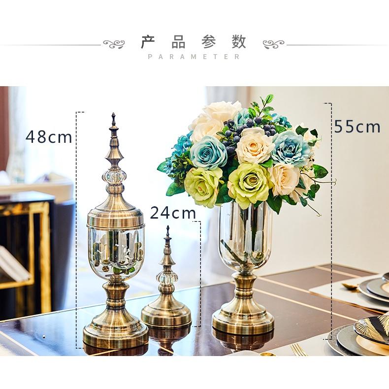 TnP DECOR - Bình hoa trang trí phòng khách, bàn ăn phong cách cổ điển Châu Âu