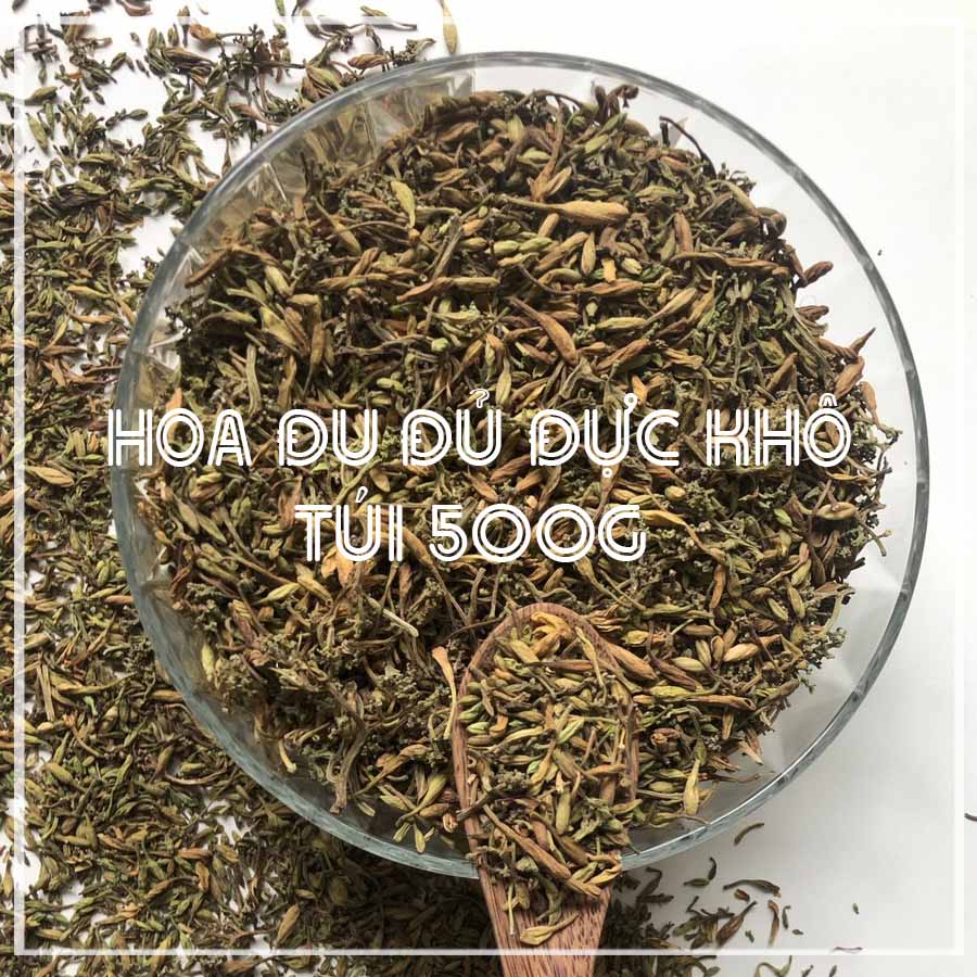 Hoa Đu Đủ Đực sấy khô đóng gói 1kg