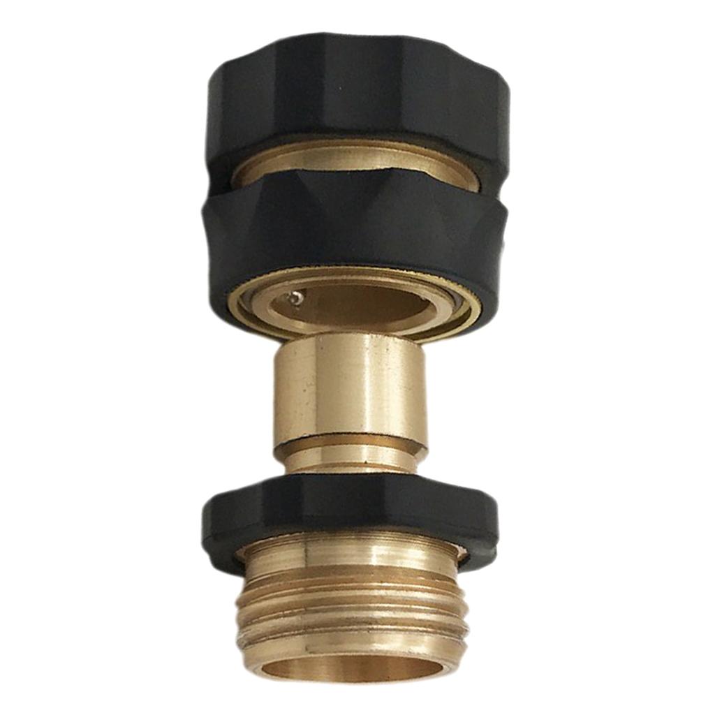 2X Vườn Nước Máy Vòi Ống Kết Nối Kết Nối Nhanh Adapter Tưới Cây Dụng Cụ
