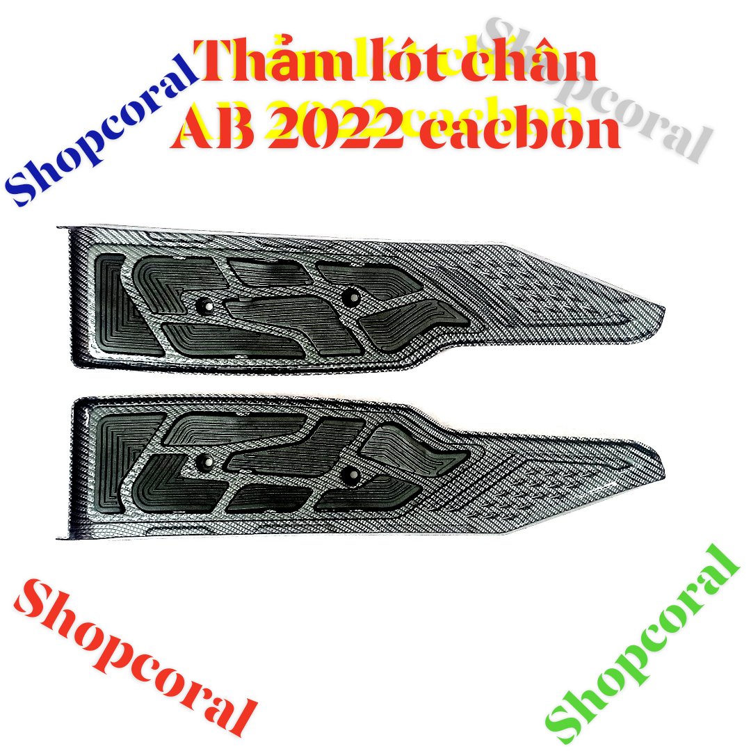 Thảm lót chân airblade 2022 - 2023 cacbon