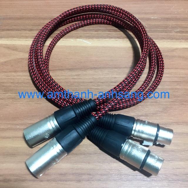 Dây 2 đầu đực cái 02 dây dài 1m