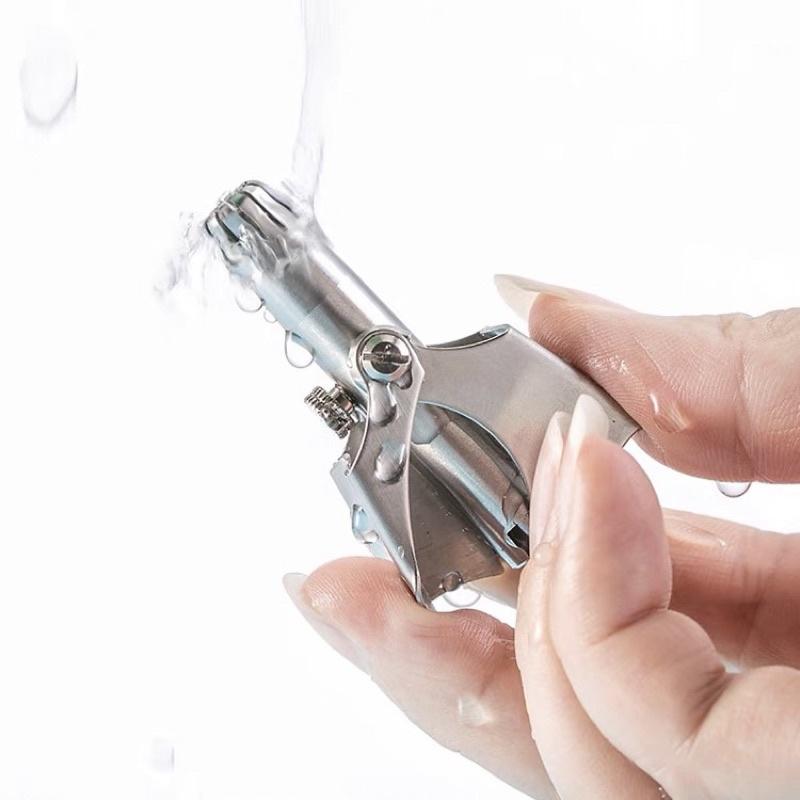 Dụng Cụ Cắt Tỉa Lông Mũi Chất Thép Không Gỉ Dễ Dàng Vệ Sinh