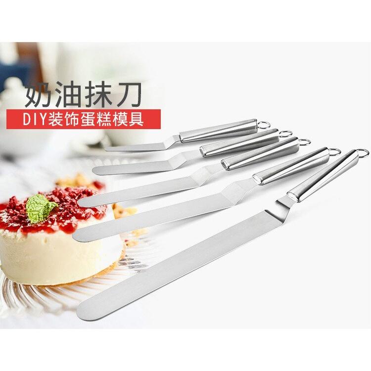 Cake Decorating Tools Stainless Steel Baking & Pastry Tools Portable Cream Spatula Cake Butter Accessories Kitchen Gadgets