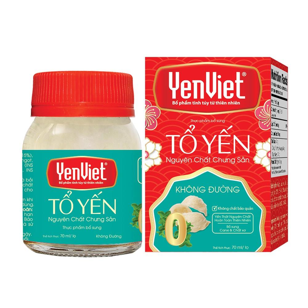 Tổ Yến Nguyên Chất Chưng Sẵn YenViet -