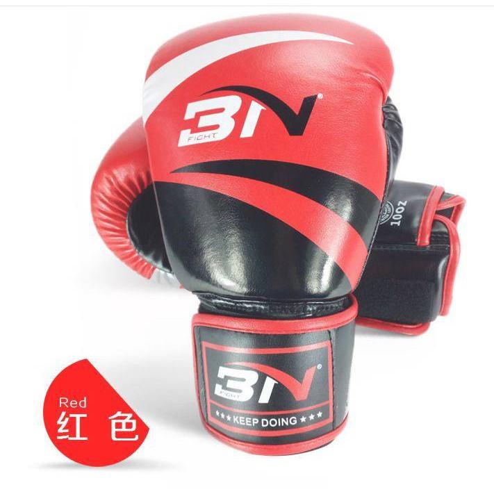 Freeship Găng tay boxing Bn tặng kèm túi đủ màu đủ size