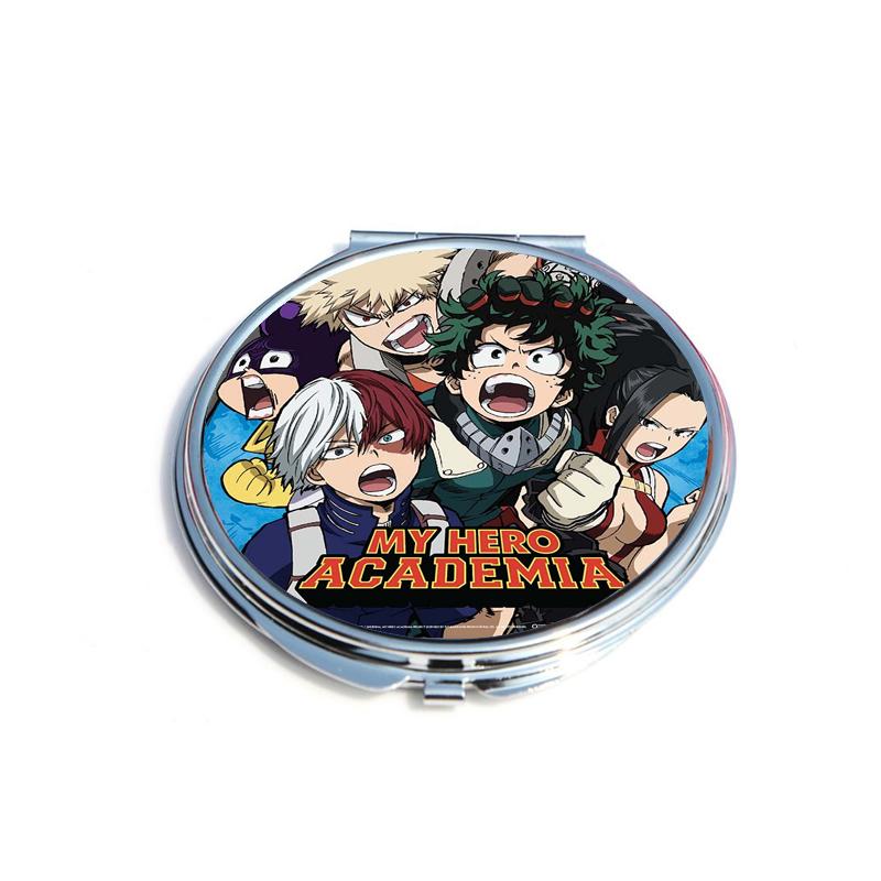 Gương Học viện anh hùng My hero academia anime chibi gương bỏ túi cầm tay 2 mặt dễ thương tiện lợi quà tặng độc đáo