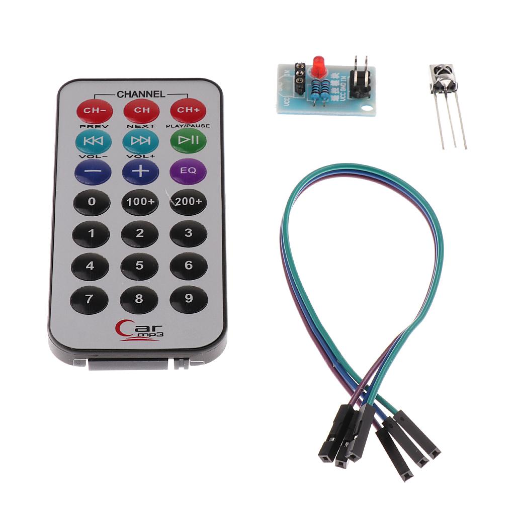 HX1838 VS1838 Infrared IR Wireless Remote Control Sensor Module Kits for DIY