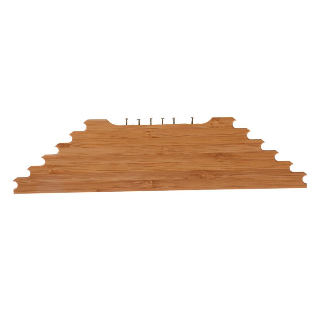 Bamboo Multi-Function Sub-Line Ruler Measuring Board with Hook Distance