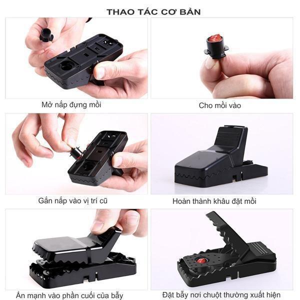 Bẫy Chuột Thông Minh - Nhỏ Gọn Dễ Dàng Sử Dụng