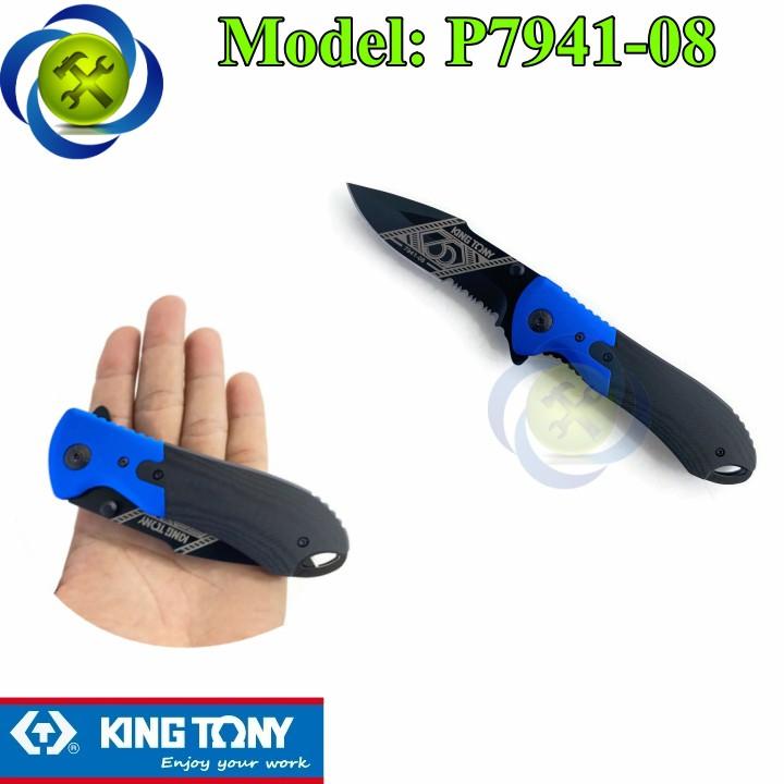 Dao cắt gấp gọn Kingtony P7941-08 có hộp đựng