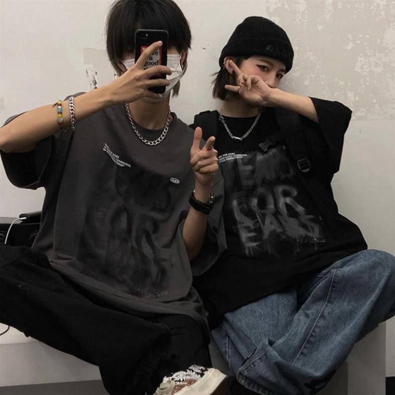 ÁO PHÔNG IN HOẠ TIẾT HÀNG UNISEX QUẢNG CHÂU