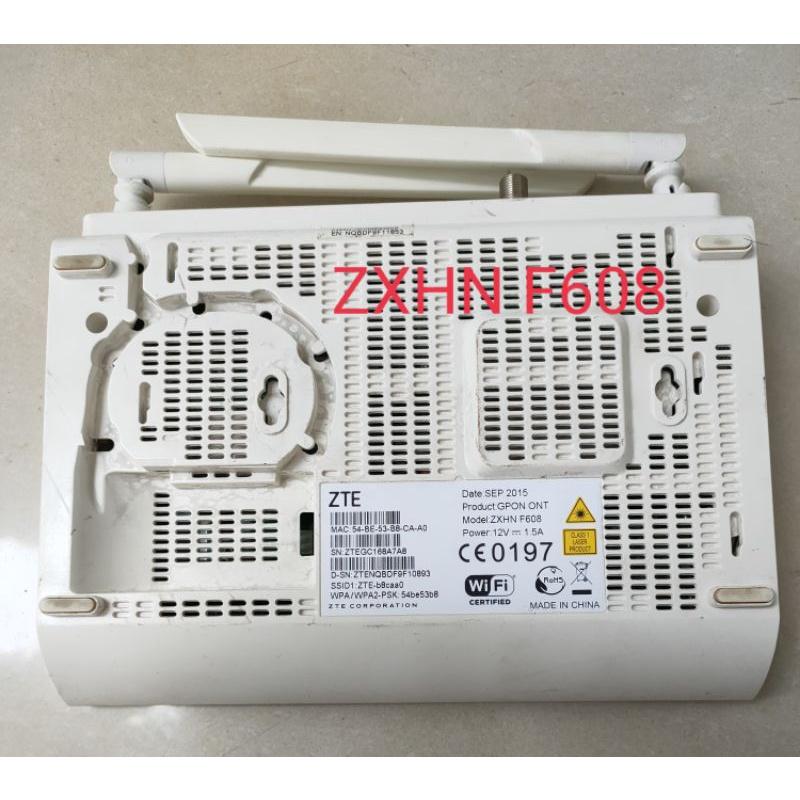 Bộ phát wifi GPON ZTE - F608 Phát wifi tốc độ GPON dùng mở rộng wifi