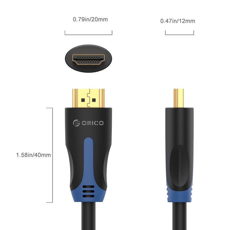 CÁP HDMI ORICO HM14-15-BK-E- Hàng Chính Hãng