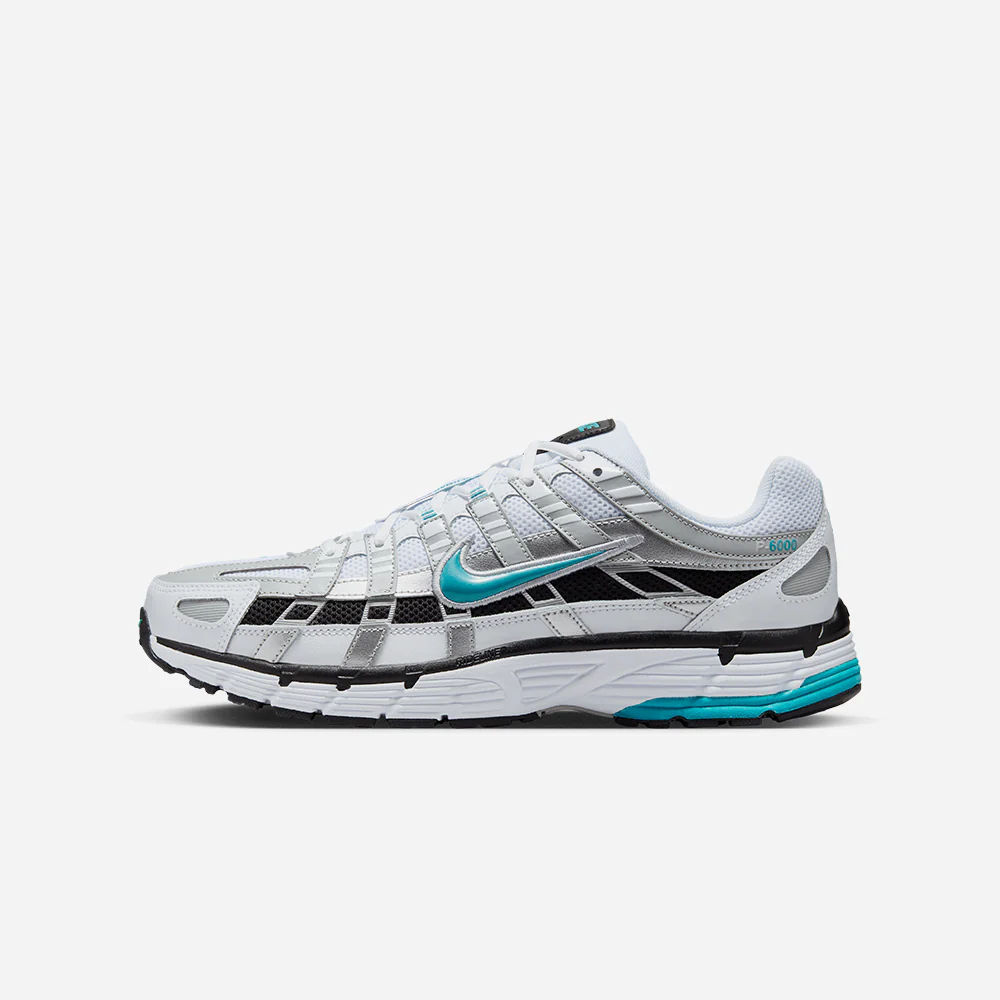 Giày thời trang nam NIKE NIKE P-6000 - WHITE/DUSTY CACTUS-METALLIC SILVER-BLACK - 9 US