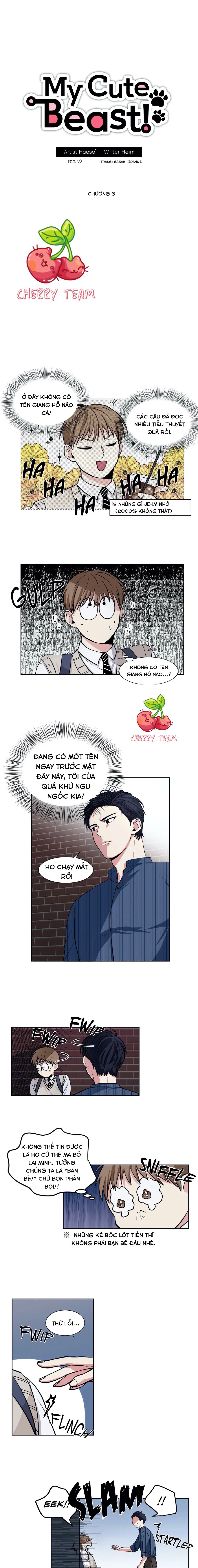 quái thú dễ thương của tôi! chapter 3 2