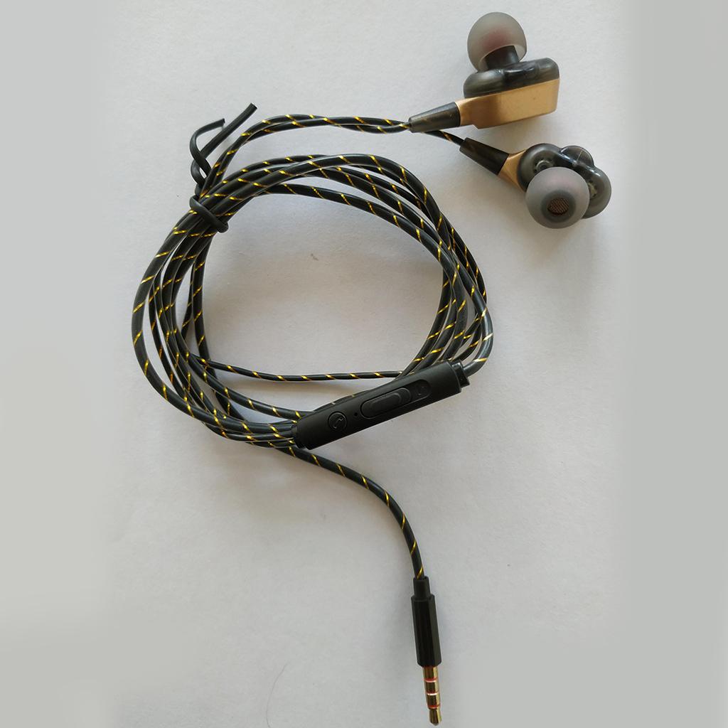 Tai Nghe Dây Tai Nghe Thể Thao Trong Tai Tai Nghe Kèn đôi HiFi Bass