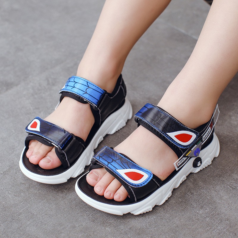 Dép Sandal siêu nhân cho bé trai 3 - 12 tuổi phong cách Hàn Quốc ST50