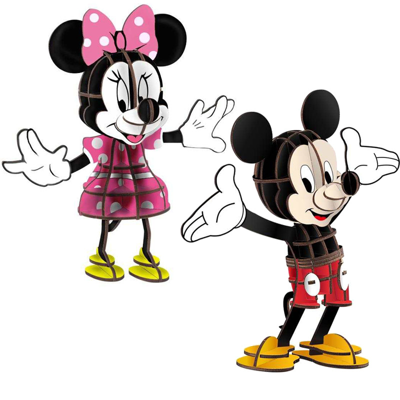 Mô hình Chuột Mickey và Chuột Minnie