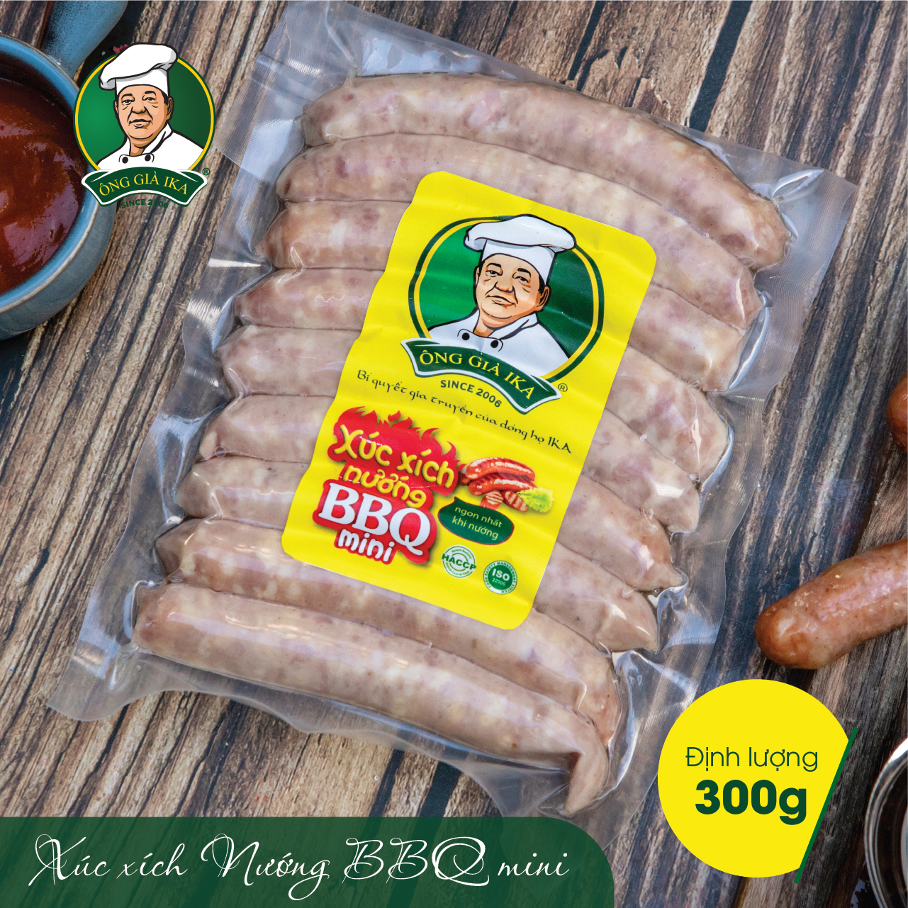 Xúc xích Nướng BBQ 300g