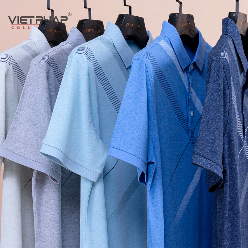 Áo Thun Milan Cá Sấu Cao Cấp  VIỆT PHÁP / Form Luxury - Chất liệu cotton co dãn và thấm hút mồ hôi tốt 31974