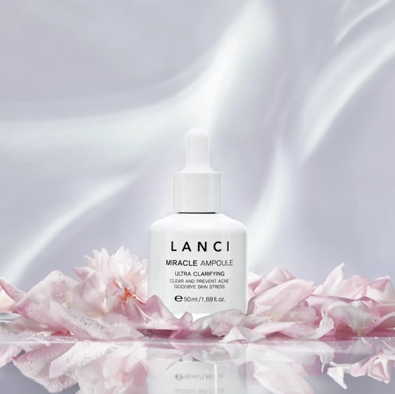 Serum ngăn lão hóa da Lanci Miracle Ampoule Ultra Clarifying giúp hỗ trợ giảm thâm làm mờ nếp nhăn 50 ml