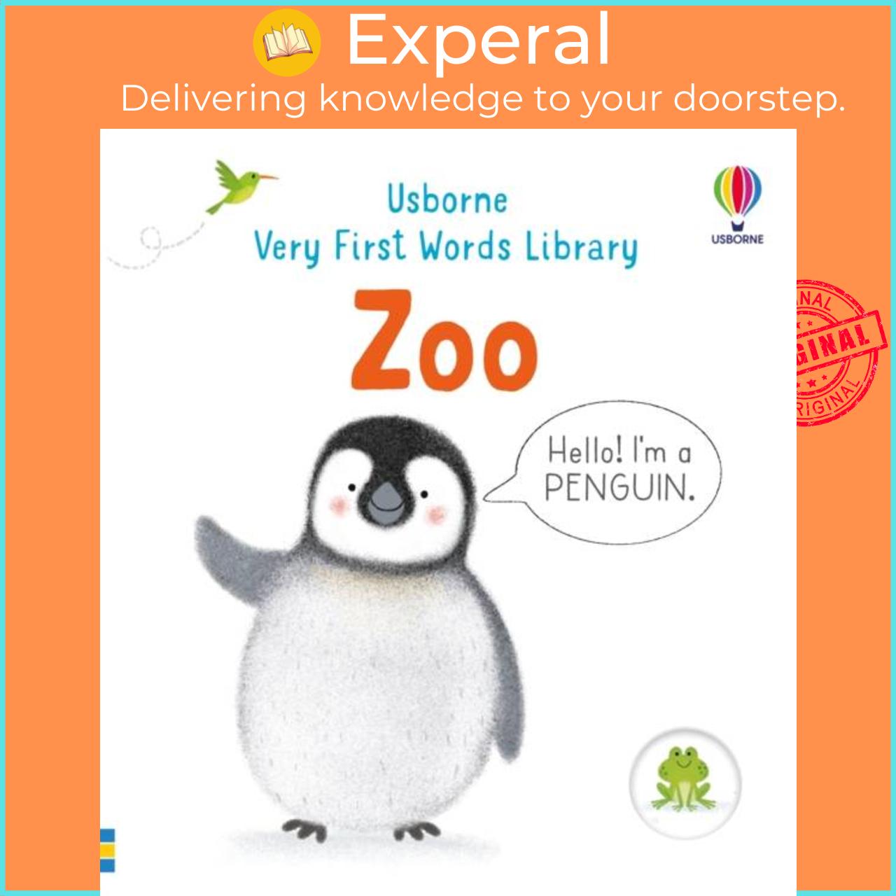Hình ảnh Sách - Very First Words Library: Zoo by Tony Neal (UK edition, boardbook)