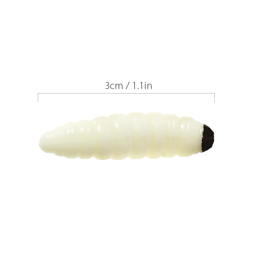 Set 20 Mồi Mềm Câu Cá Giun 3 Cm 1G