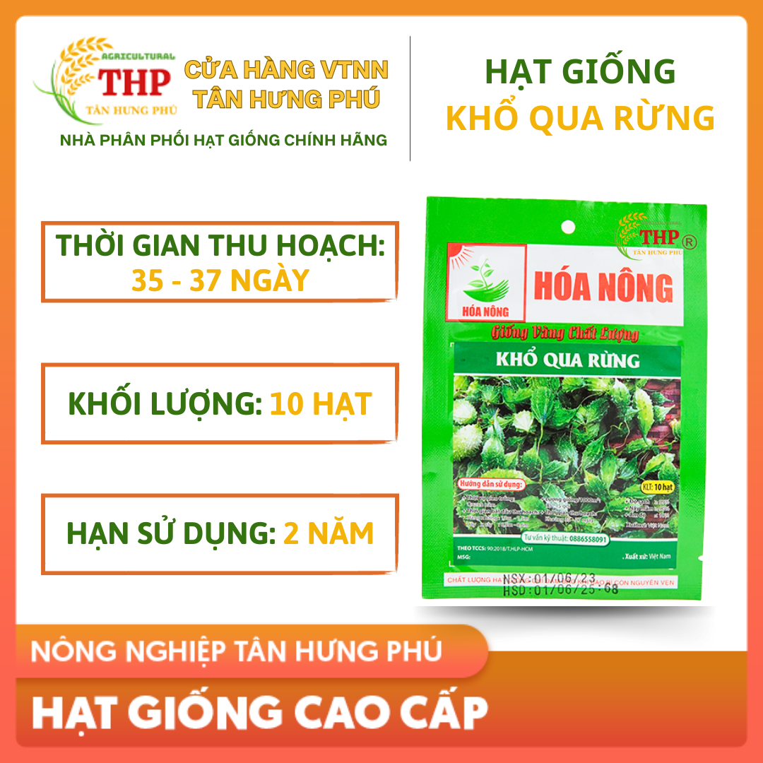 Hạt giống Khổ Qua Rừng | Hạt Giống | gói 10 hạt