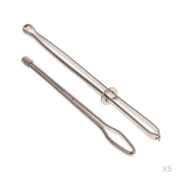 10pcs Assorted Bodkin Needles Threader Tweezers Insert Elastic Sewing Tool
