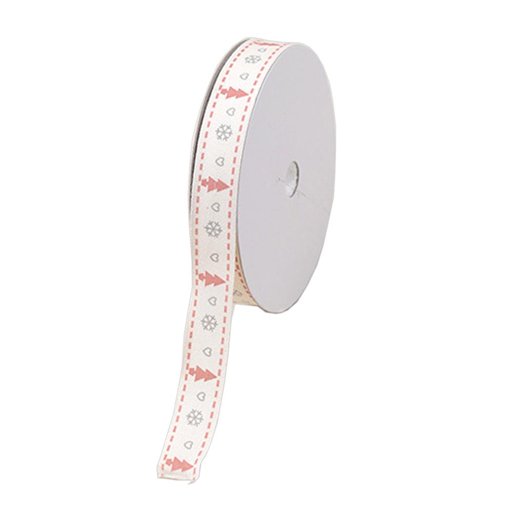 15 Mm Gói Quà Ruy Băng Cây Giáng Sinh Thiết Kế Thêu Sò Tôn Dáng