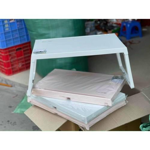 Bàn họcSinh nhựa gấp gọn việt nhật có khe cắm ipad BenHome68